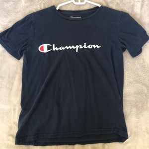 Navy blue Champion T Shirt (boys)